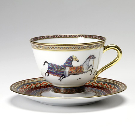 HERMES CHEVAL D'ORIENT TAZZA THE' 009882P