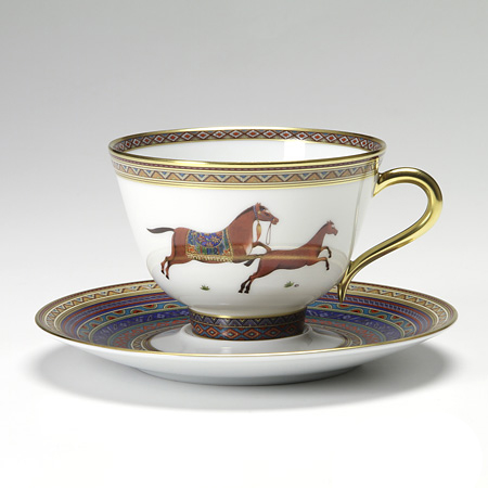 HERMES CHEVAL D'ORIENT TAZZA THE' 009886P