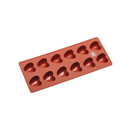 51595-25-GADGETS RED STAMPO 12 CUBETTI GHIACCIO A CUORE cm 23x9,5 - Bellini  Shop