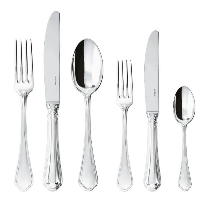 52556-78-FILET TOIRAS 72 pz TAVOLA MANICO CAVO Acciaio Inox