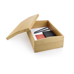 scatola porta oggetti in legno alessi