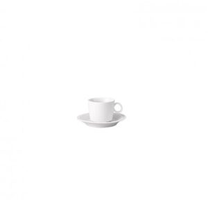 tazza caffe espresso con piattino porcellana rosenthal nendoo bianco fuori produzione