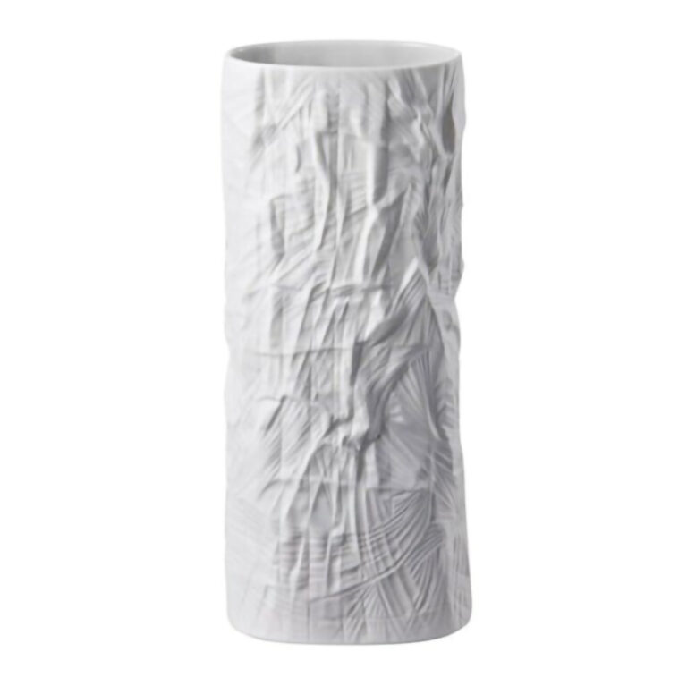 ROSENTHAL STRUCTURA PAPER Vaso Bianco 28 cm