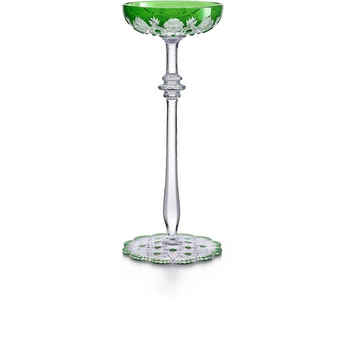 BACCARAT TSAR Coppa Champagne Verde 1499126 - Bellini Shop