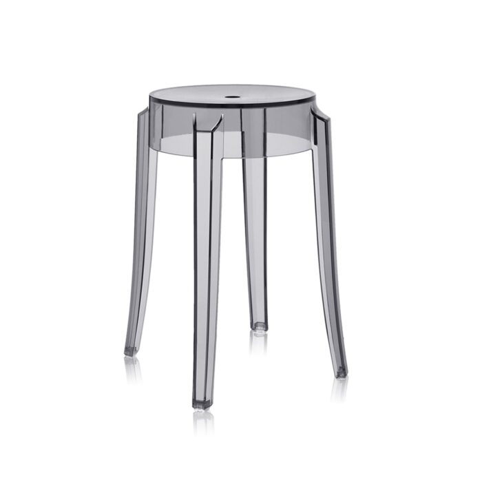 kartell charles ghost philippe starck h 46 trasparente fumè