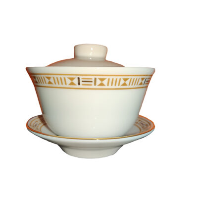 HERMES Egèe Soleil Tea Cup with lid and saucer 006782P