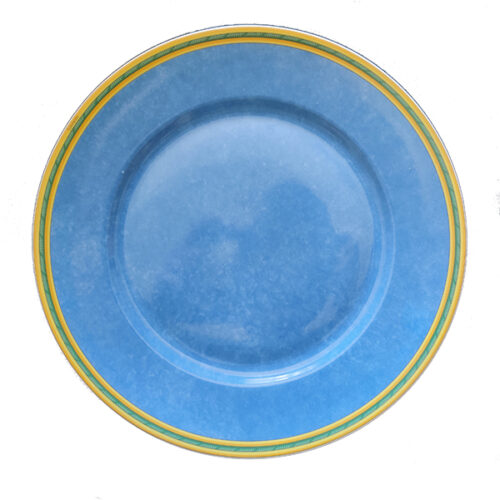 HERMES TOUCANS BLUE Piatto piano Dinnerware
