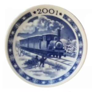 Royal copenhagen collezione plaquette natale 2001