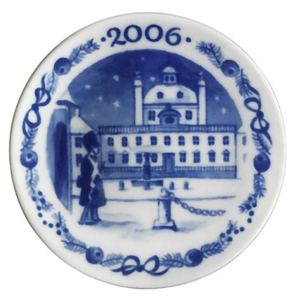 Royal copenhagen collezione plaquette natale 2006