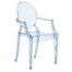 kartell lou lou ghost philippe starck azzurro