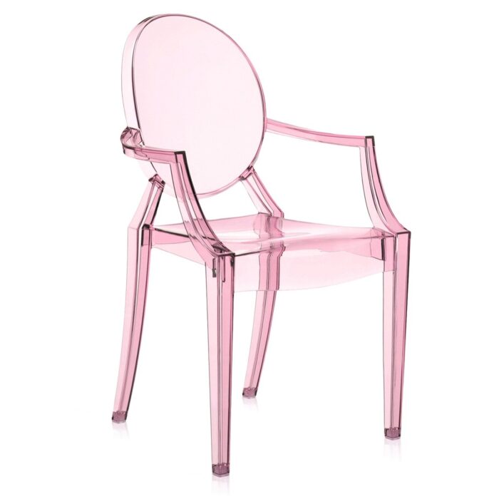 kartell lou lou ghost philippe starck rosa