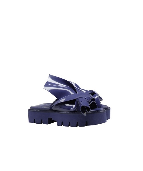 kartell knot sandalo blu