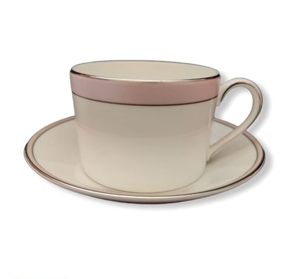 tazza da tè wedgwood bone china fuori produzione vera wang pink duchesse