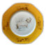 HERMES Chiens courants Piatto Piano Giallo Flat Plate Yellow.