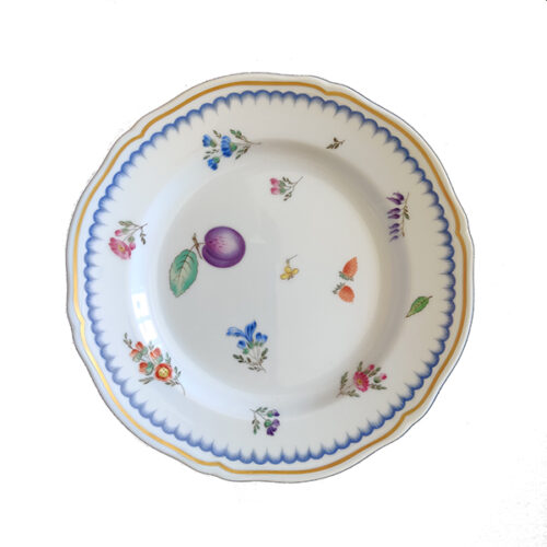 RICHARD GINORI Italian Fruit Piatto Dolce Dessert Plate