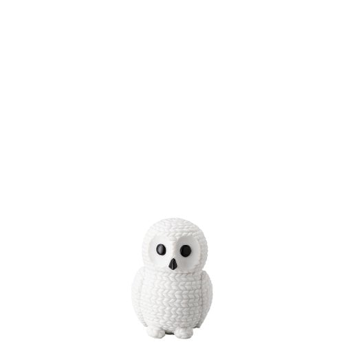 civetta piccola in porcellana bianca rosenthal owl small