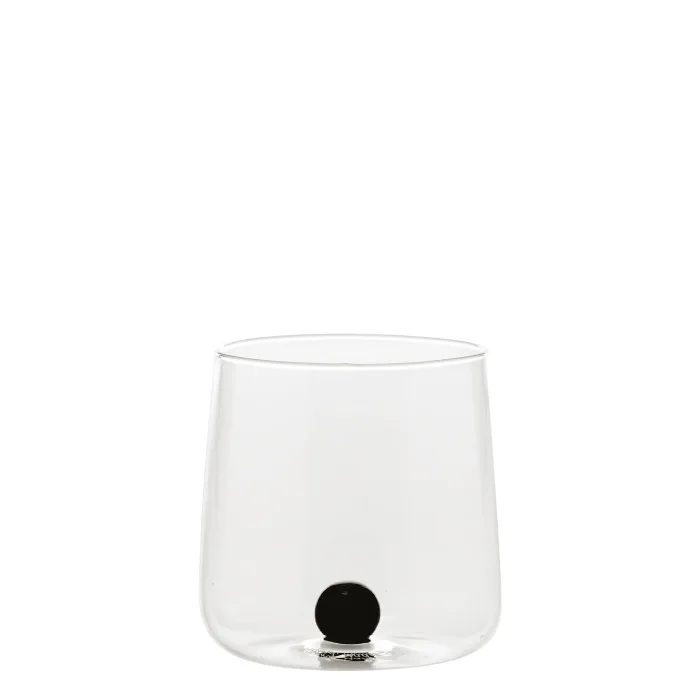 Zafferano Bilia BA00102 Bicchieri Vetro colorato Nero (6 Pz)
