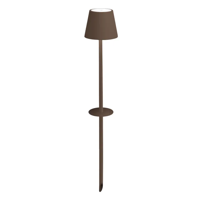 Zafferano Poldina LD0682R3 Lampada con picchetto Corten