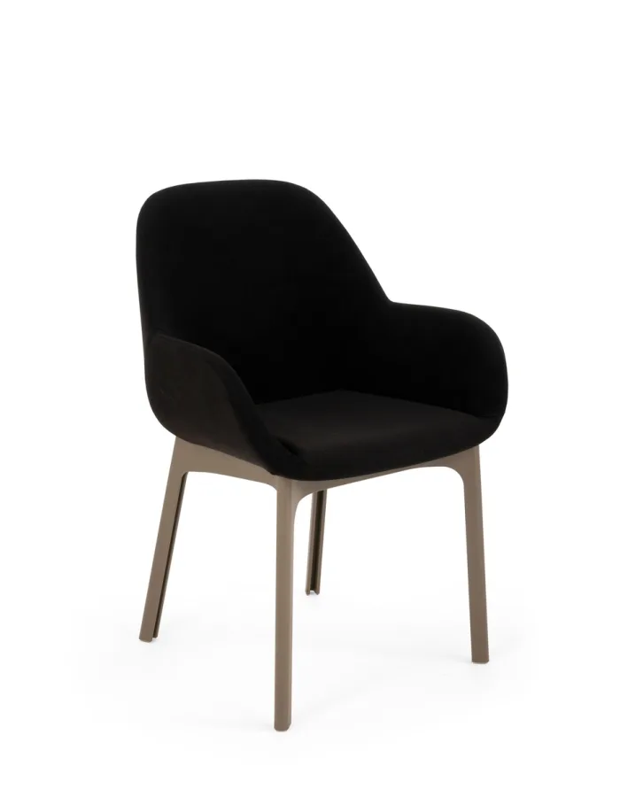KARTELL CLAP AQUACLEAN 04187T3 Nero/Tortora Design Patricia Urquiola - immagine 2