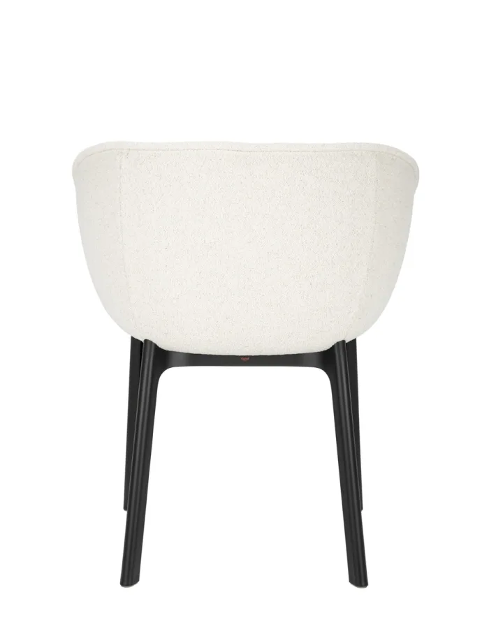 KARTELL CHARLA ORSETTO 04215N1 Bianco Struttura Nera Resistente al Fuoco Design Patricia Urquiola - immagine 2