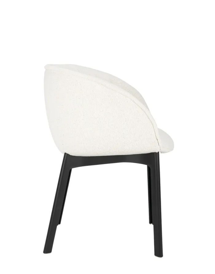 KARTELL CHARLA ORSETTO 04215N1 Bianco Struttura Nera Resistente al Fuoco Design Patricia Urquiola - immagine 3