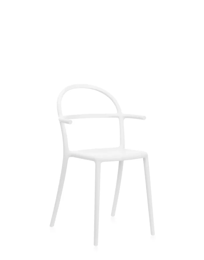 KARTELL GENERIC C 0581603 Bianco (2 Sedie) Design Philippe Starck - immagine 2