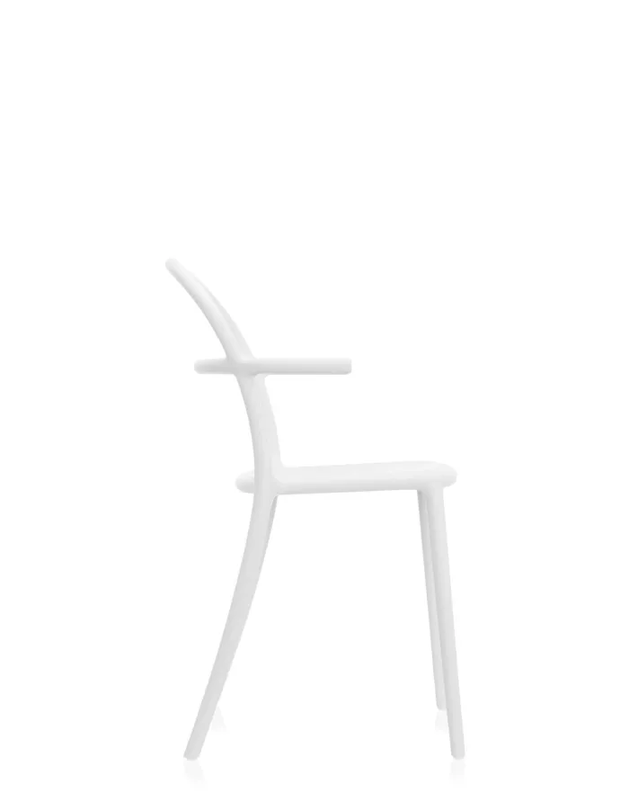 KARTELL GENERIC C 0581603 Bianco (2 Sedie) Design Philippe Starck - immagine 3