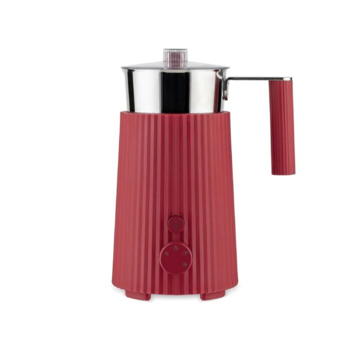 ALESSI MDL13 R Plissè Cappuccinatore multifunzionale rosso.