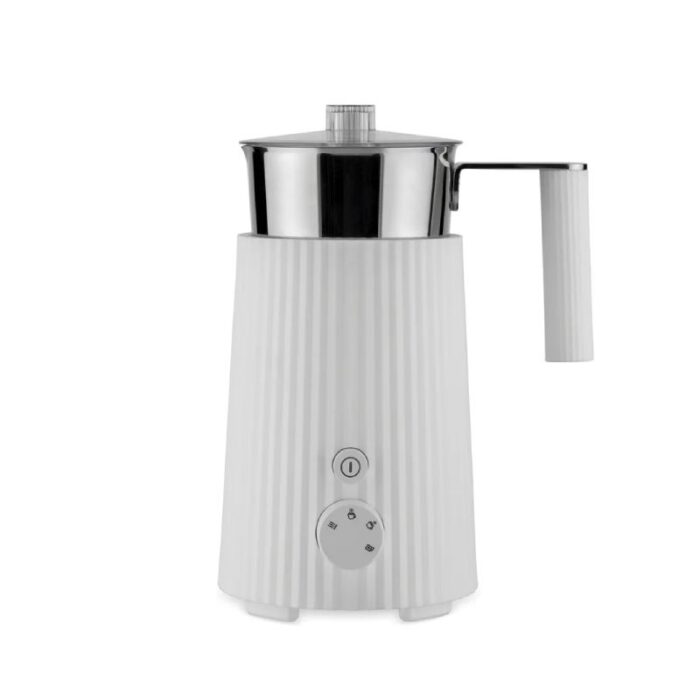 ALESSI MDL13 W Plissè Cappuccinatore multifunzionale bianco.