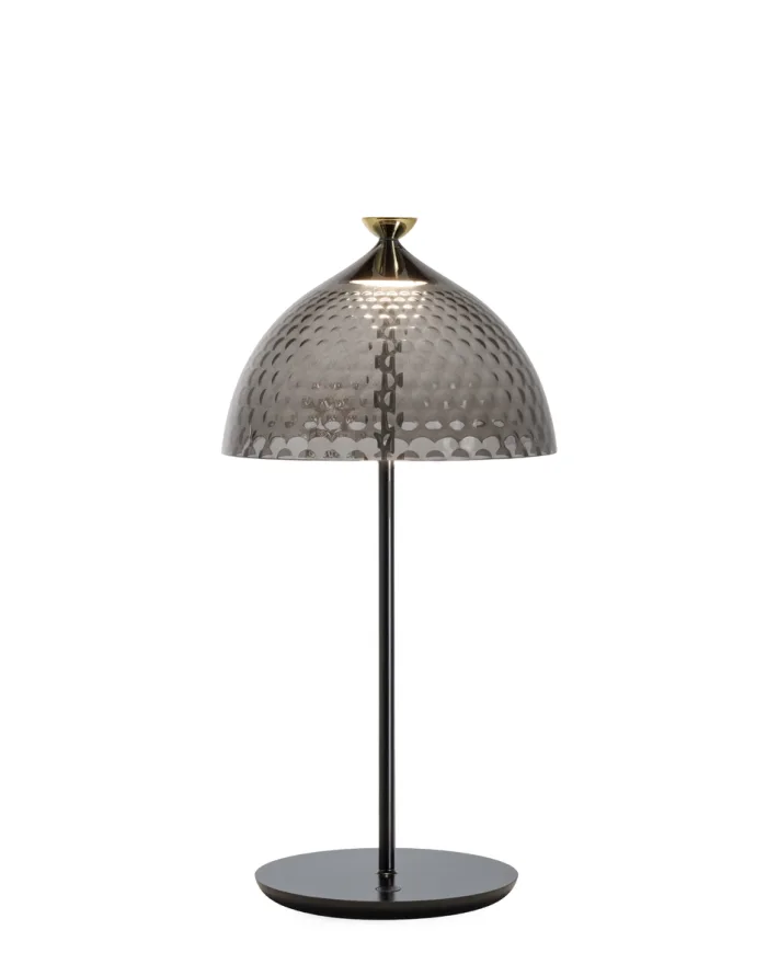 KARTELL PUMO LAMP G9500 Lampada da tavolo Fumé Nero Design Fabio Novembre