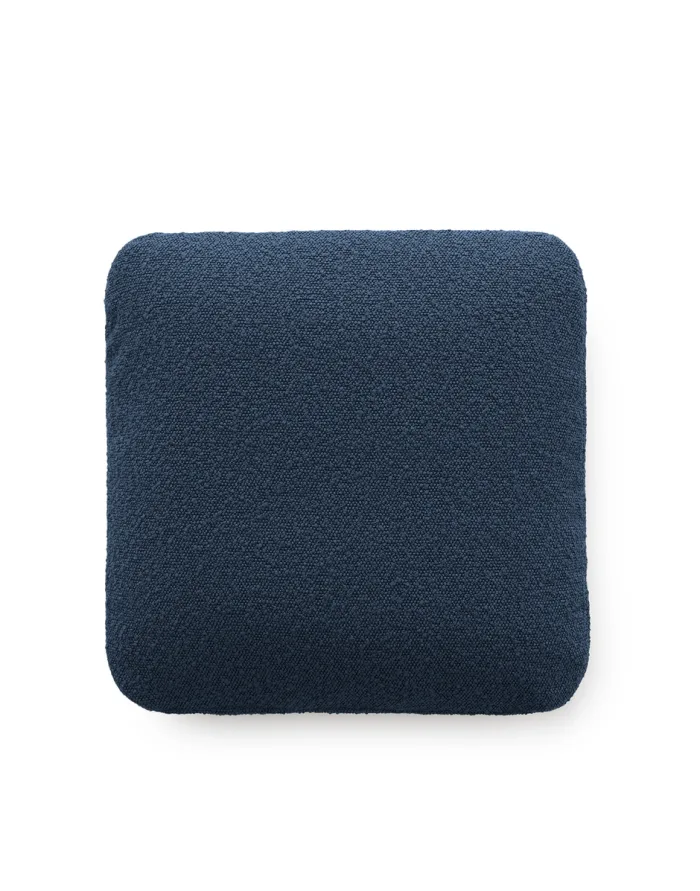 KARTELL K-WAITING CUSCINO 7180 Tessuto Bouclè Blu Design Rodolfo Dordoni