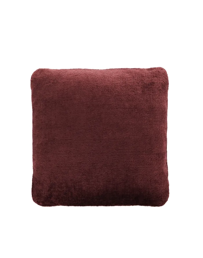 KARTELL K-WAITING CUSCINO 7180 Tessuto Chenille Bordeaux Design Rodolfo Dordoni