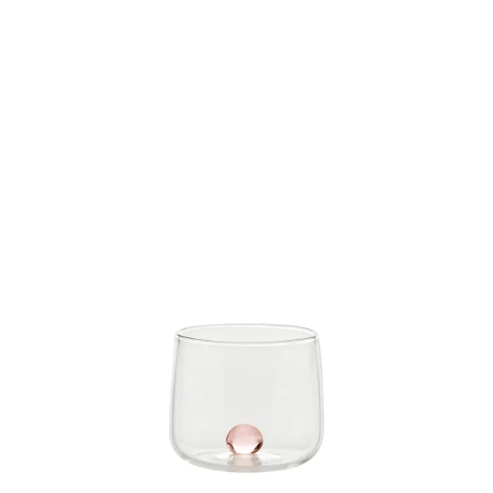 Zafferano Bilia BA01608 Bicchieri Junior Vetro colorato Rosa (6 Pz)