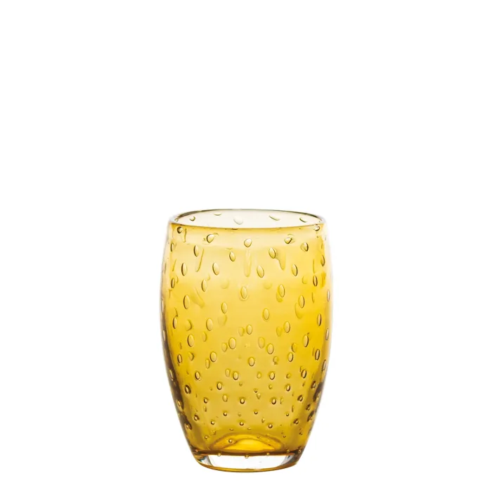 Zafferano Bolicante BO00104 Tumbler Vetro colorato Ambra (6 Pz)