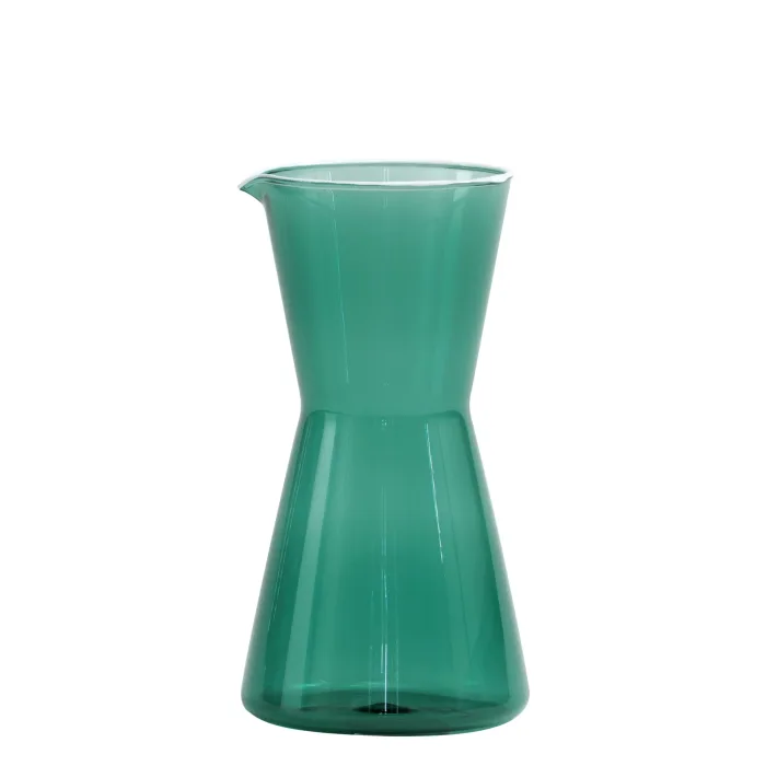 Zafferano Classy CLS0612 Caraffa Vetro colorato Verde lago