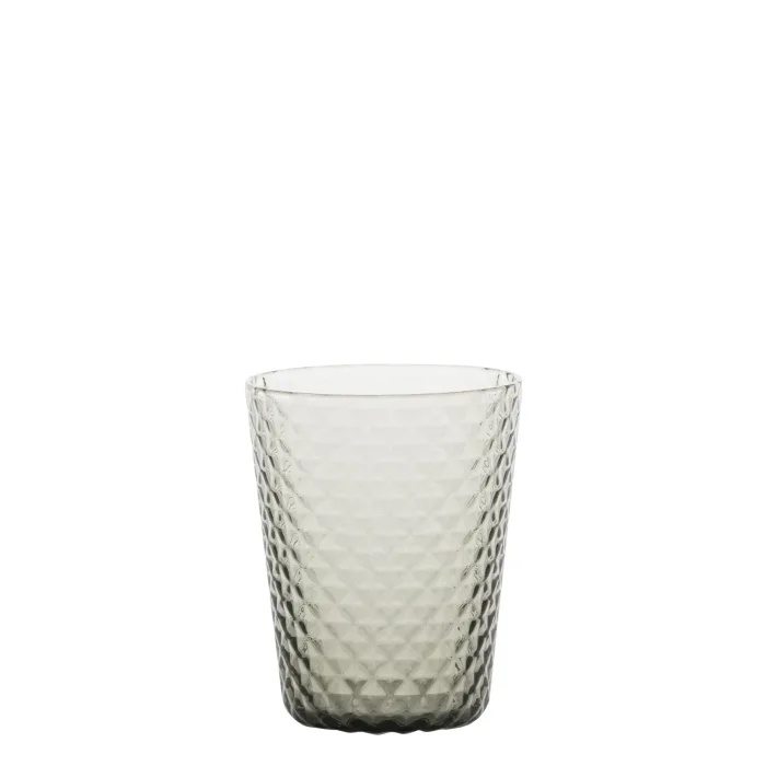 Zafferano Isolano IS00114 Tumbler Vetro colorato Grigio (6 Pz)