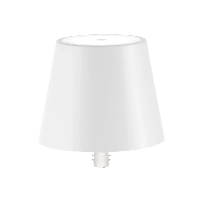 Zafferano Poldina LD0349B3 Stopper Lampada da tavolo Bianco