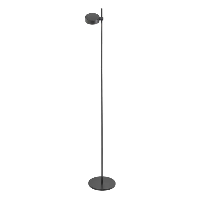 Zafferano Super O LD1154N3 Lampada da terra Nero 1 luce