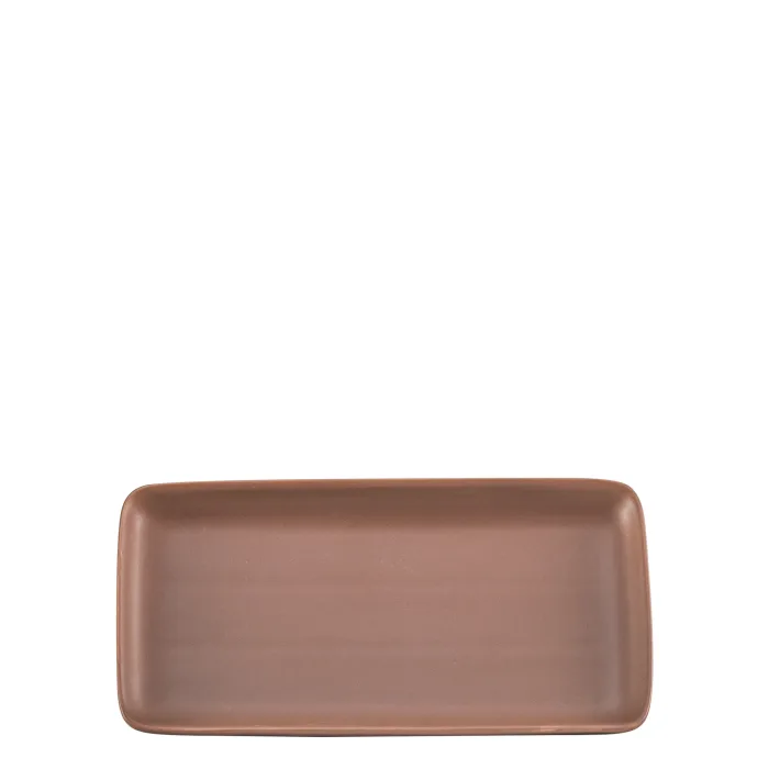 Zafferano Levante LEV1509 Piatto Rettangolare Marrone (2 Pz)