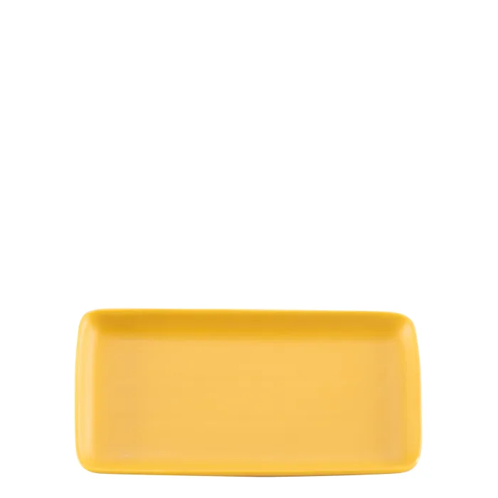 Zafferano Levante LEV1518 Piatto Rettangolare Ocra (2 Pz)