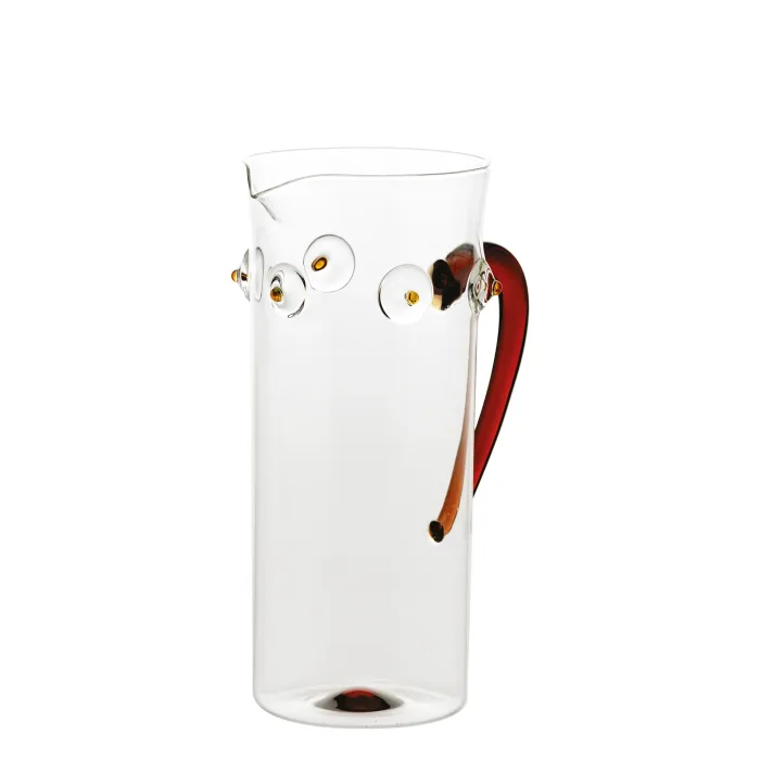 Zafferano Patèa PAT0718 Caraffa Vetro colorato Giallo oro