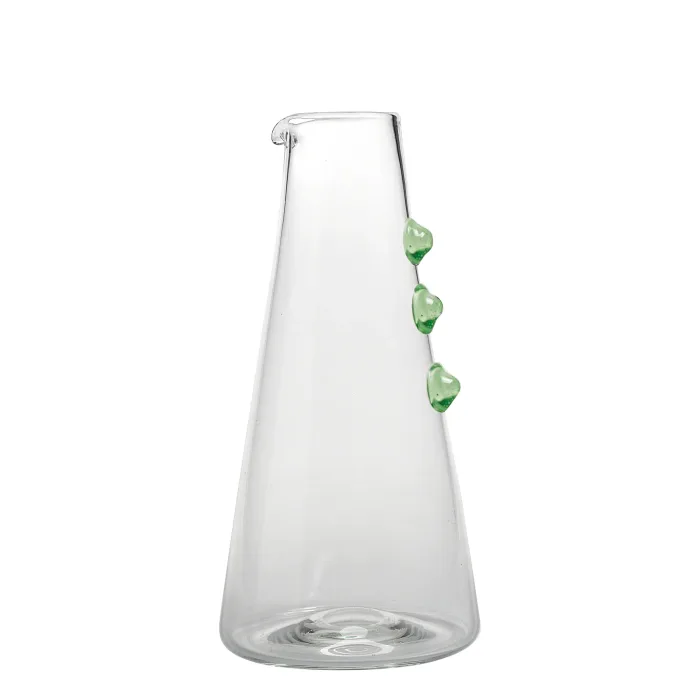 Zafferano Petoni PT00713 Caraffa Vetro colorato Verde