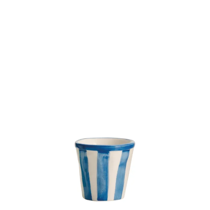 Zafferano Lido Righe RIG0001 Bicchierini Azzurro (6 Pz)