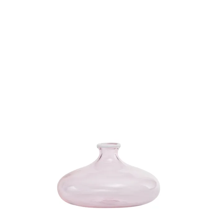 Zafferano Un Fiore UNF0108 Vaso 19 Vetro colorato Rosa